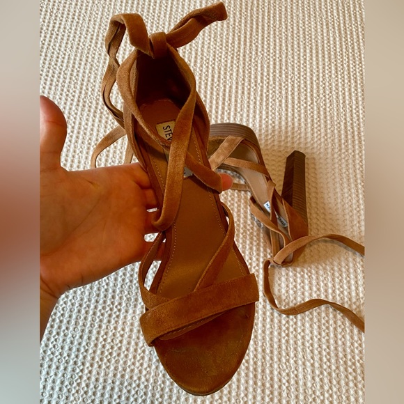 Steve Madden Strappy Platform Heels - Picture 5 of 8